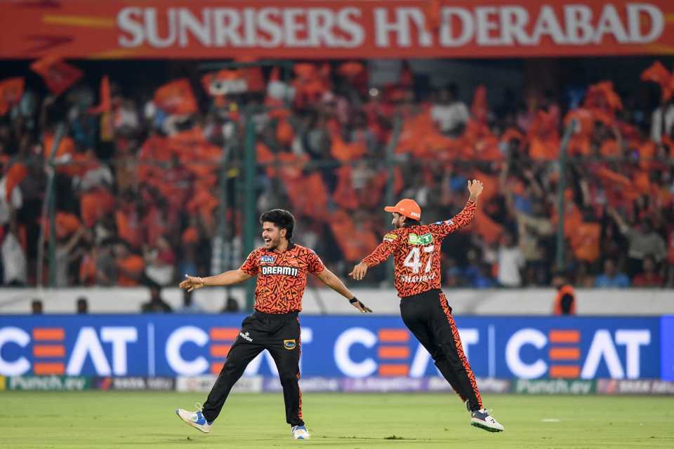 Sanvir Singh took a great catch to get rid of Marcus Stoinis, Sunrisers Hyderabad vs Lucknow Super Giants, IPL 2024, Hyderabad, May 8, 2024