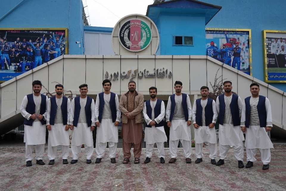 Afghanistan's players depart to the for the T20 World Cup, 16 May, 2024
