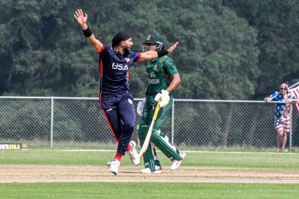 USA beat Bangladesh in the first T20I USA vs Bangladesh, 1st T20I, Prairie View, May 21, 2024