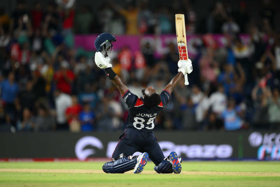 Image Aaron Jones image beautiful image beautiful - ESPNcricinfo Awards 2024 Associate batting nominees - Loftie-Eaton ...