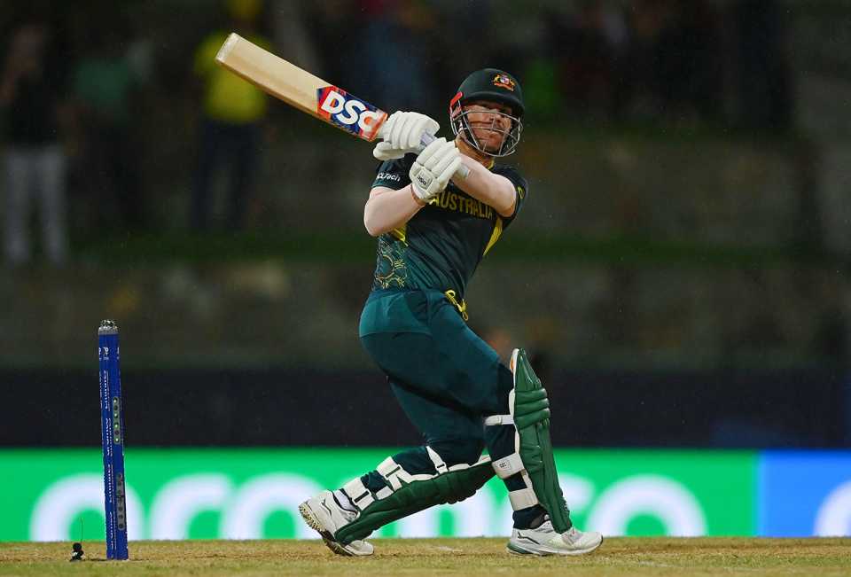 David Warner controlled Australia's chase, Australia vs Bangladesh, T20 World Cup 2024 Super Eight, Group 1, North Sound, June 20, 2024
