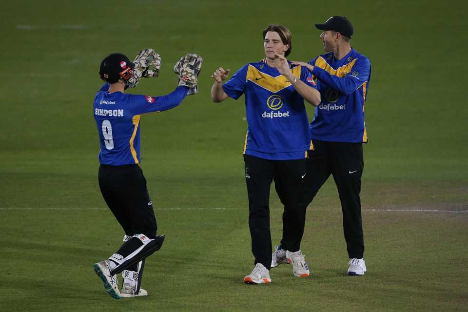 James Coles claimed a four-wicket haul, Sussex vs Hampshire, Vitality Blast, Hove, July 10, 2024