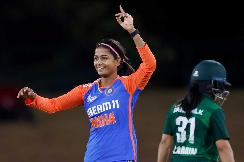 Injured Shreyanka Patil out of Women's Asia Cup, India call up Tanuja  Kanwar | ESPNcricinfo