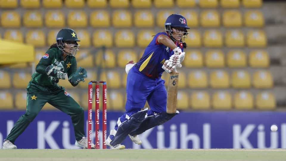 Sita Rana Magar played a good hand at the top, Nepal vs Pakistan, Women's Asia Cup, Dambulla, July 21, 2024