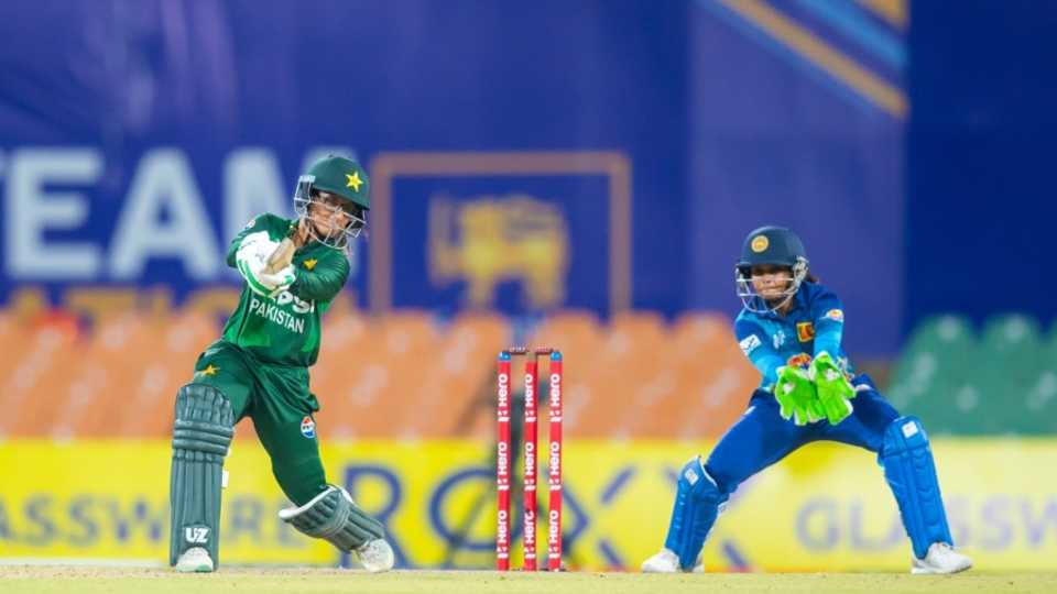 Muneeba Ali goes aerial, Sri Lanka vs Pakistan, Women's Asia Cup 2024, Dambulla, July 26, 2024
