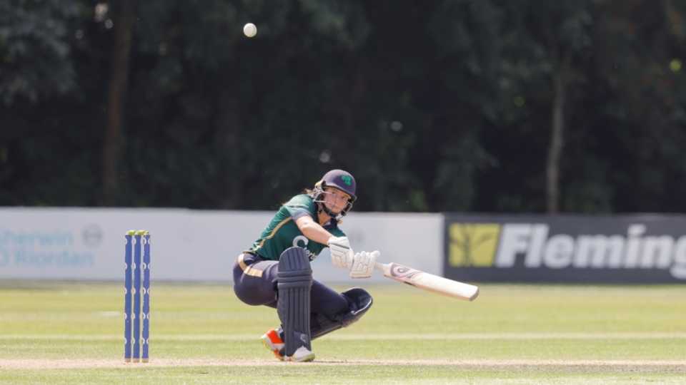 Leah Paul innovates on her way to 81, Ireland vs Sri Lanka, 2nd Women's ODI, Belfast, August 18, 2024