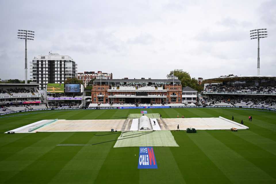 Rain delayed the toss at Lord's, England vs Australia, 4th ODI, Lord's, September 27, 2024