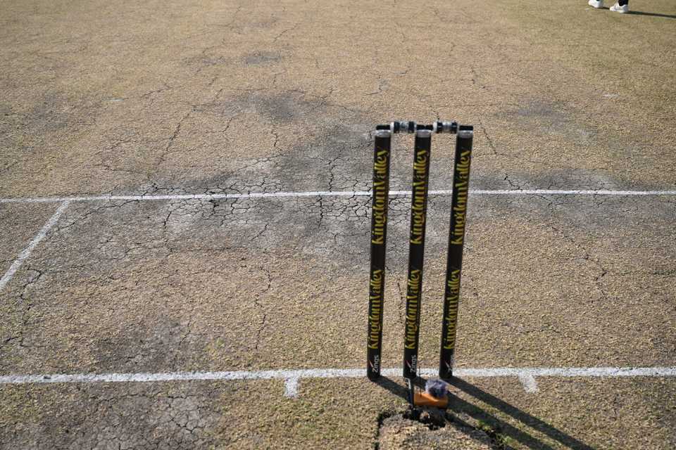 The same used surface greeted the players for their return to Multan, Pakistan vs England, 2nd Test, Multan, 1st day, October 15, 2024