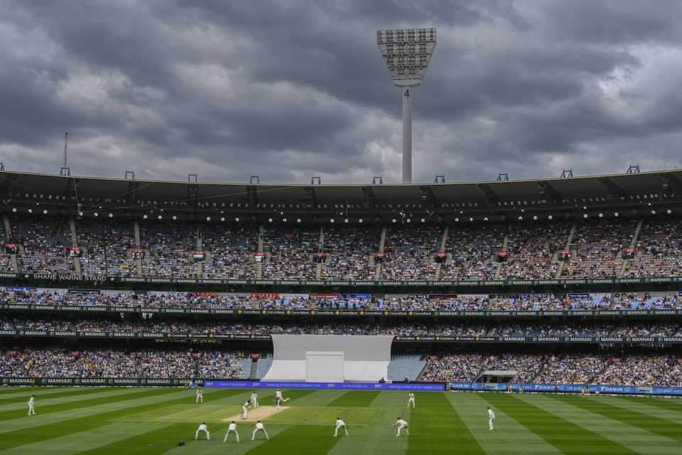 It was an overcast morning at the MCG, Australia vs India, 4th Test, Melbourne, 3rd day, December 28, 2024