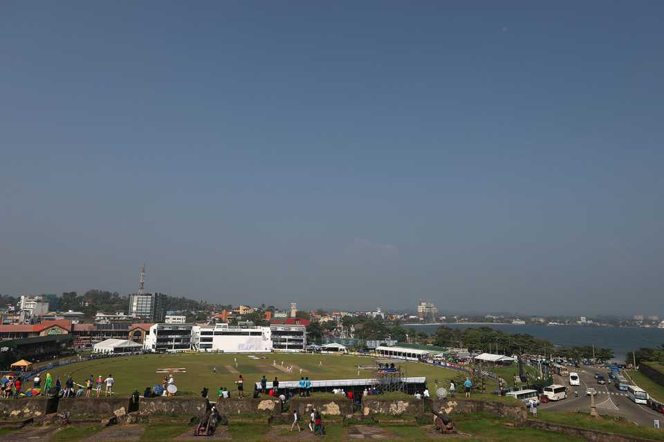 A general view over Galle during the second Test, Sri Lanka vs Australia, 2nd Test, Galle, 1st day, February 6, 2025
