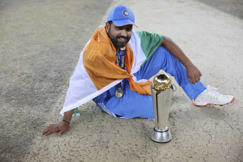 Rohit Sharma led India to another title, this time the Champions Trophy, India vs New Zealand, Champions Trophy final, Dubai, March 9, 2025