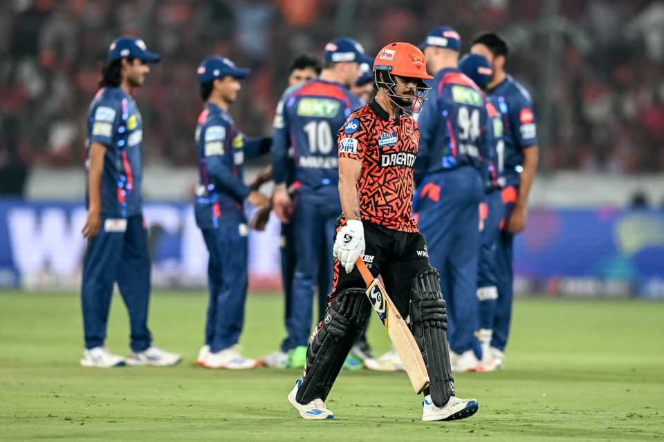 Ishan Kishan was strangled down leg first ball, Sunrisers Hyderabad vs Lucknow Super Giants, IPL 2025, Hyderabad, March 27, 2025