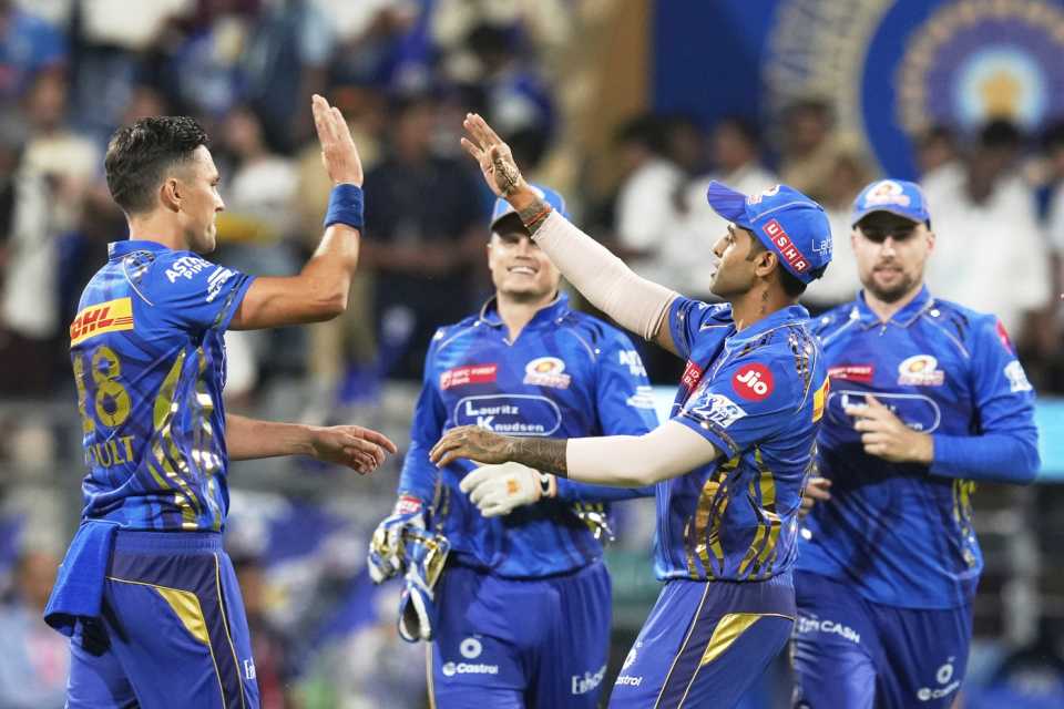 Trent Boult struck in the first over - again, Mumbai Indians vs Kolkata Knight Riders, IPL, Mumbai, March 31, 2025