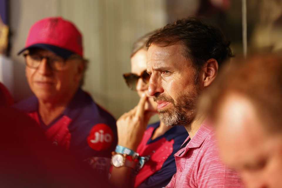 Gareth Southgate keeps an eye on proceedings, Kolkata Knight Riders vs Rajasthan Royals, IPL 2025, Kolkata, May 4, 2025