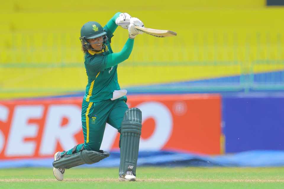 Chloe Tryon made a 51-ball 74, Sri Lanka vs South Africa, Women's ODI tri-series, Colombo, May 9, 2025