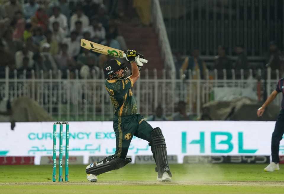 Babar Azam takes the aerial route, Karachi Kings vs Peshawar Zalmi, Rawalpindi, PSL, May 17, 2025