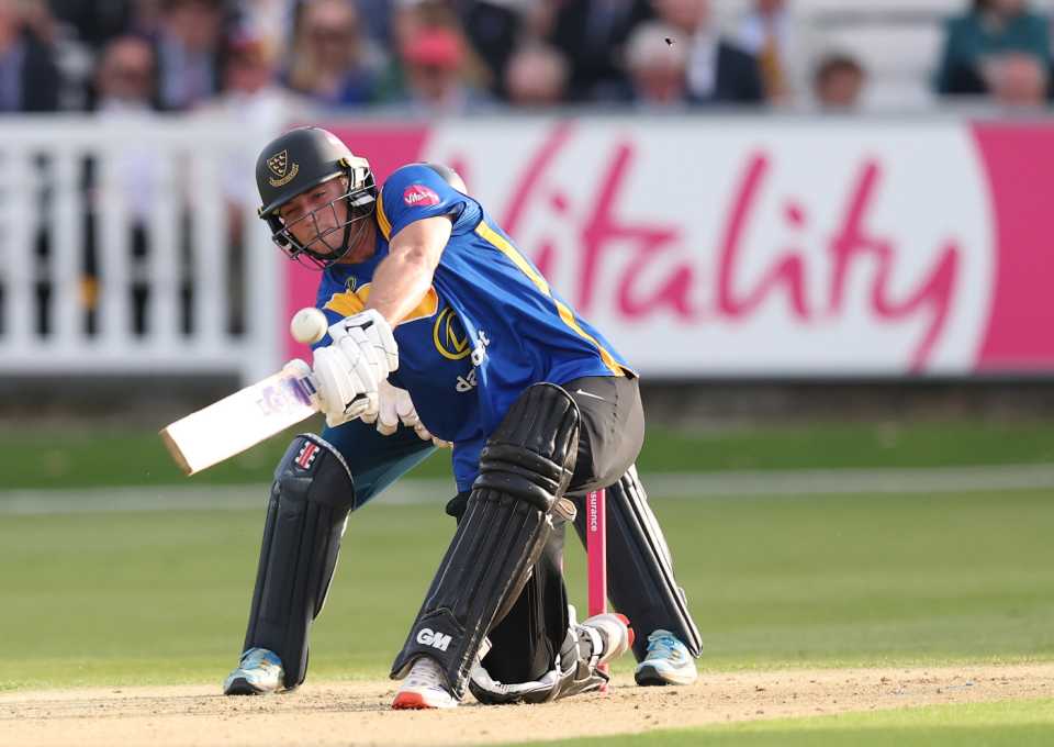James Coles top-scored for Sussex with an unbeaten 77, Middlesex vs Sussex, Vitality Blast, Lord's, May 29, 2025
