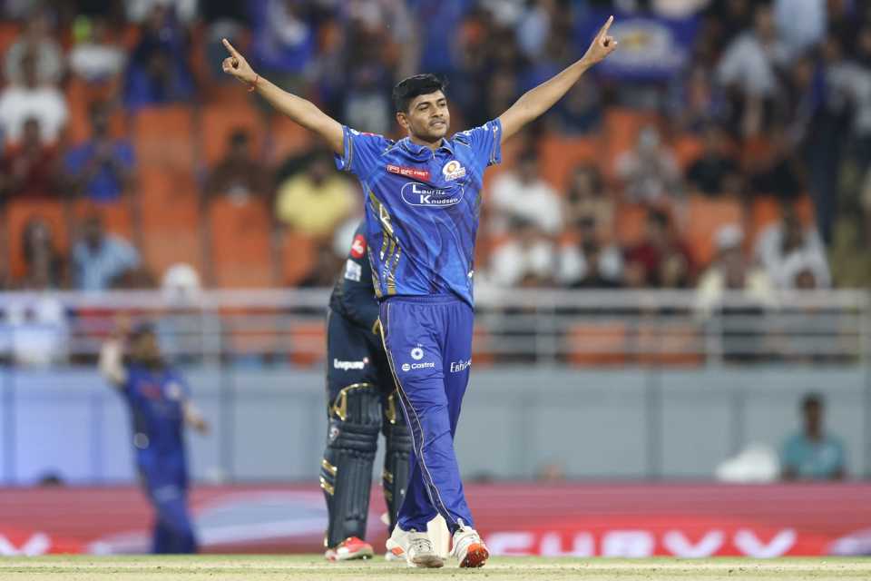 Ashwani Kumar closed out the game for Mumbai Indians, Gujarat Titans vs Mumbai Indians, IPL 2025, Eliminator, New Chandigarh, May 30, 2025