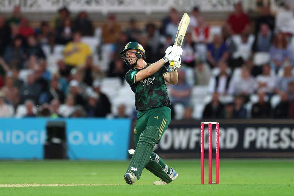 Jack Haynes smacked 89 off 41 balls, Nottinghamshire vs Birmingham, Men's T20 Blast, Trent Bridge, May 30, 2025