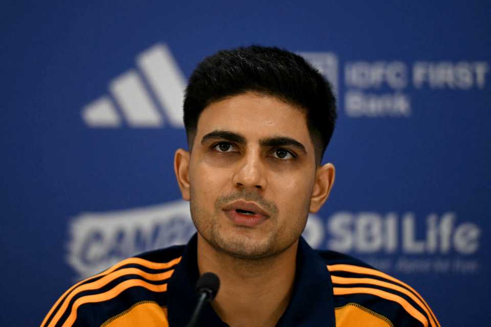 Shubman Gill addressed his first press conference as India's new Test captain, Mumbai, June 5, 2025