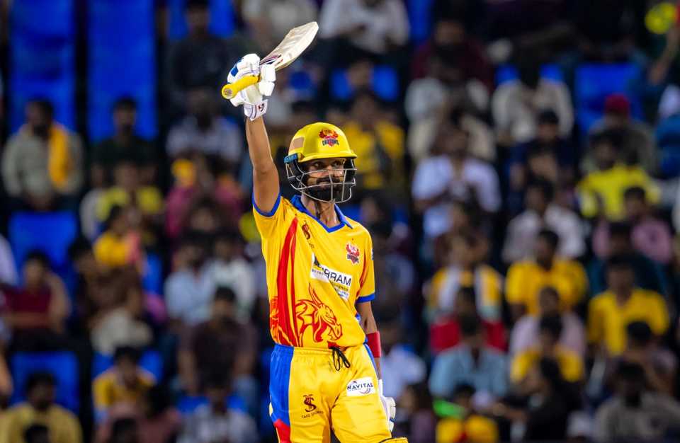Shivam Singh kicked off TNPL 2025 with a half-century, Lyca Kovai Kings vs Dindigul Dragons, TNPL 2025, Coimbatore, June 5, 2025