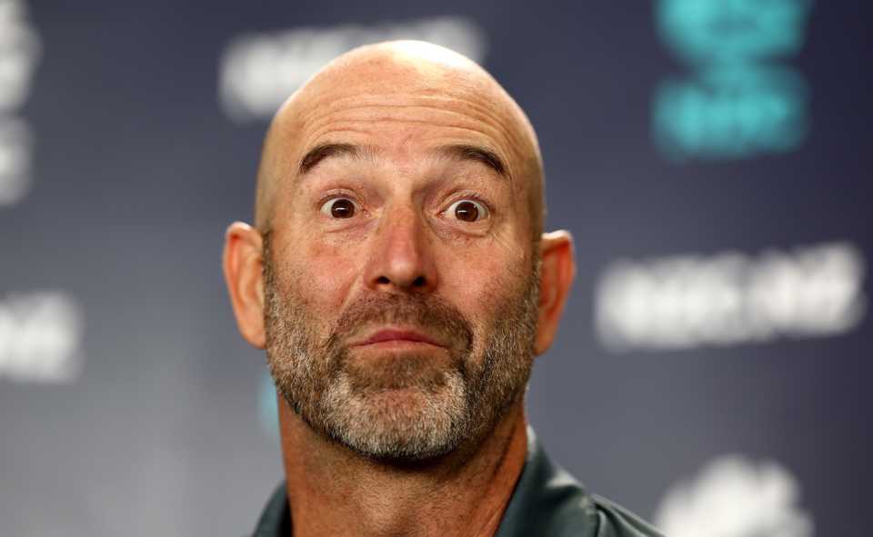 Rob Walter, New Zealand's new coach, addresses the media, Auckland, June 6, 2025