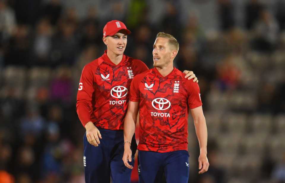 Luke Wood claimed three wickets to throttle West Indies' chase, England vs West Indies, 3rd T20I, Southampton, June 10, 2025