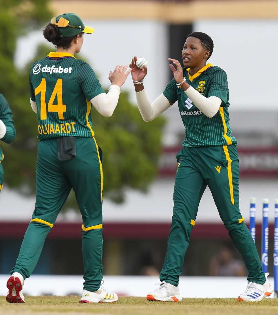 Ayanda Hlubi picked up three wickets, West Indies vs South Africa, 1st ODI, Cave Hill, June 11, 2025