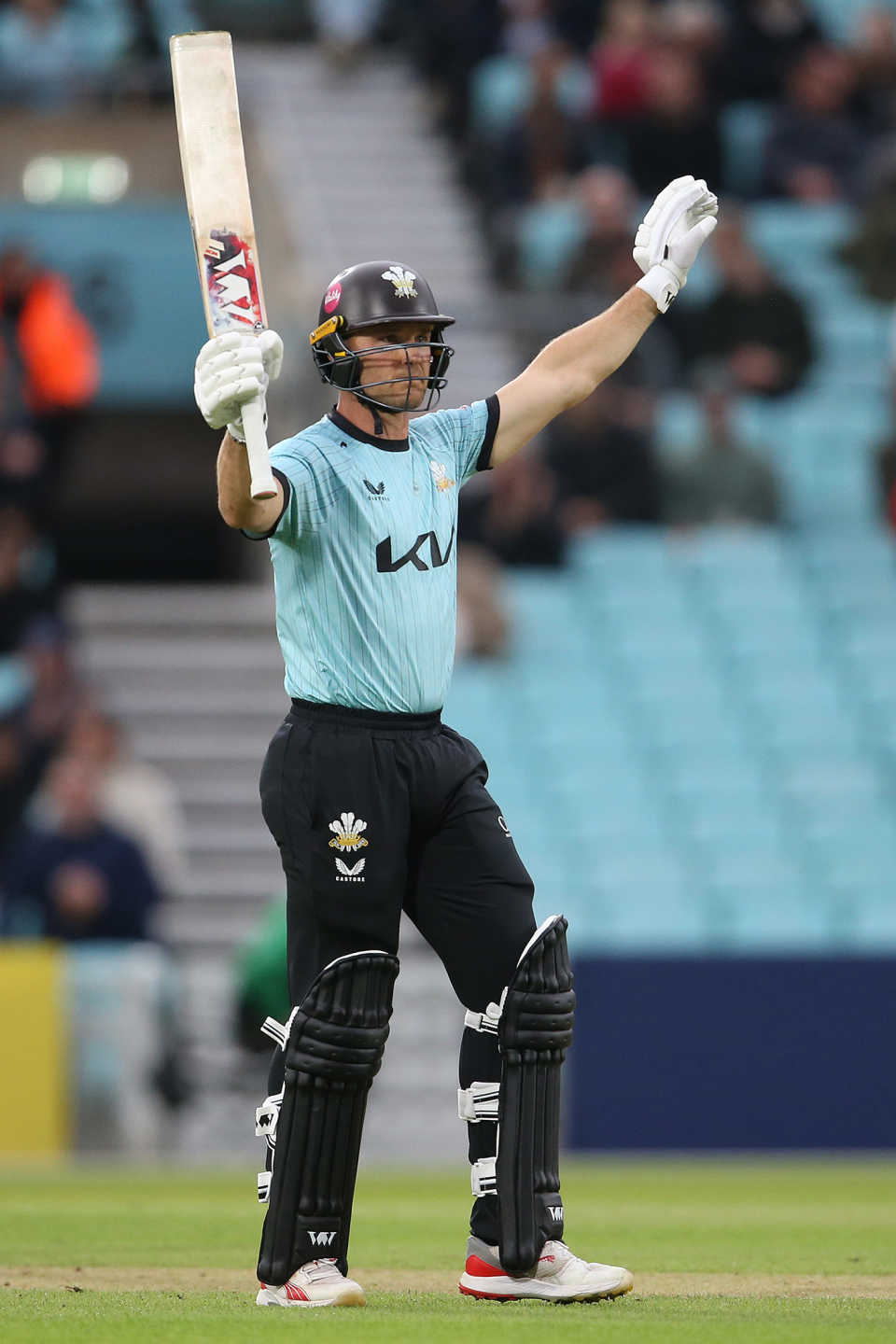 Laurie Evans got Surrey over the line, Surrey vs Kent, Men's T20 Blast, The Oval, June 12, 2025