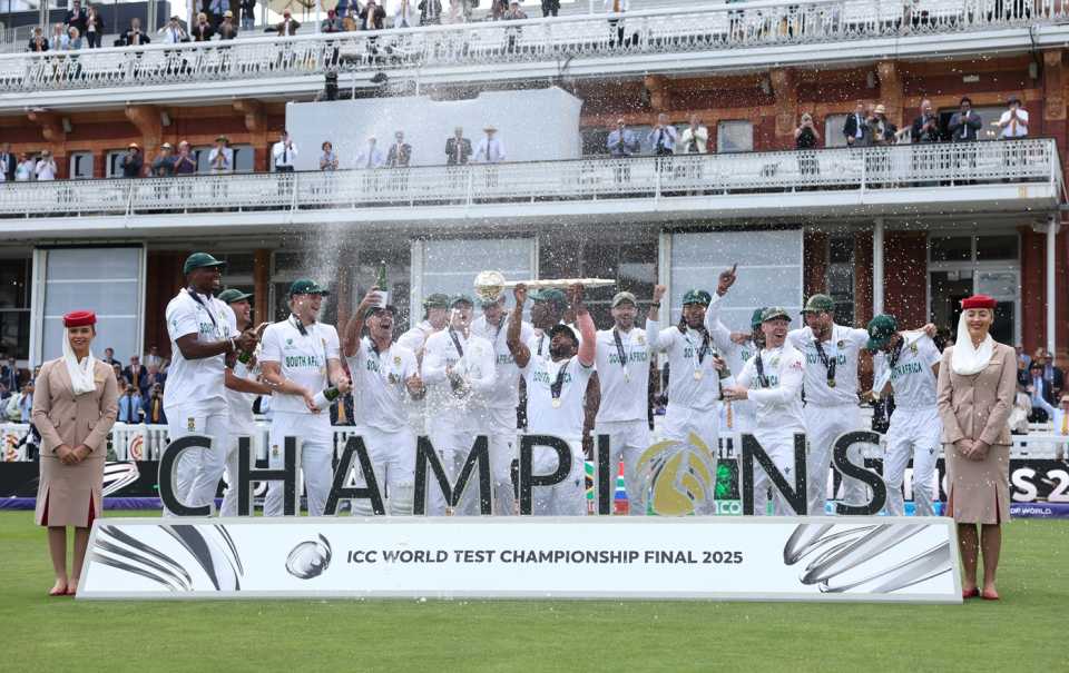 South Africa ended their ICC title drought with the WTC mace, Australia vs South Africa, World Test Championship final, fourth day, Lord's, June 14, 2025