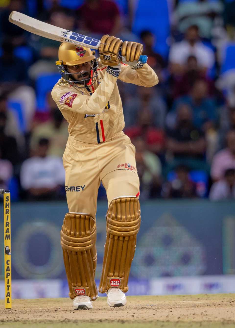 Vijay Shankar in action for Chepauk Super Gillies, Chepauk Super Gillies vs Lyca Kovai Kings, TNPL 2025, Salem, June 14, 2025
