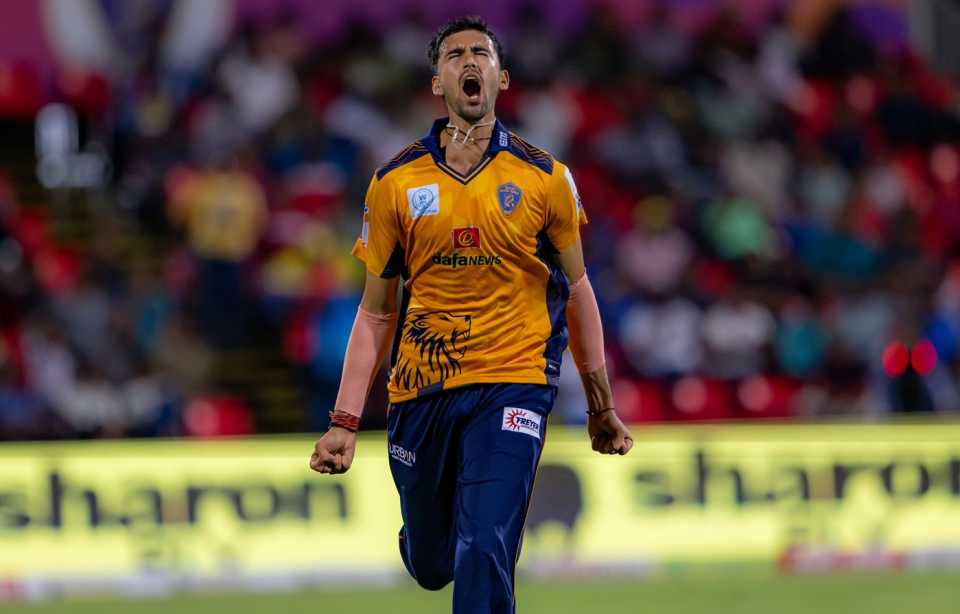 Sachin Rathi is pumped after bagging a five-for, Salem Spartans vs Nellai Royal Kings, TNPL 2025, Salem, June 15, 2025