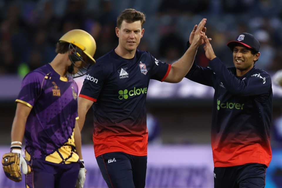 Mitchell Owen took three wickets in his first two overs, Los Angeles Knight Riders vs Washington Freedom, MLC 2025, Oakland, June 17, 2025