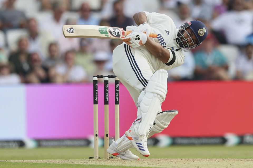 Rishabh Pant deals with England's bouncer plan with the old ball, England vs India, 1st Test, Leeds, 1st day, June 20, 2025