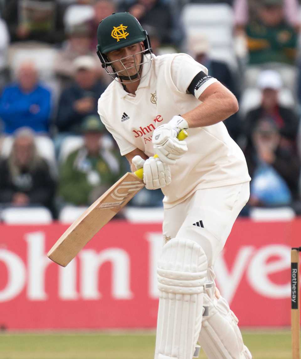 Dillon Pennington made a career-best 61, Nottinghamshire vs Yorkshire, County Championship, Division One, Trent Bridge, June 23, 2025