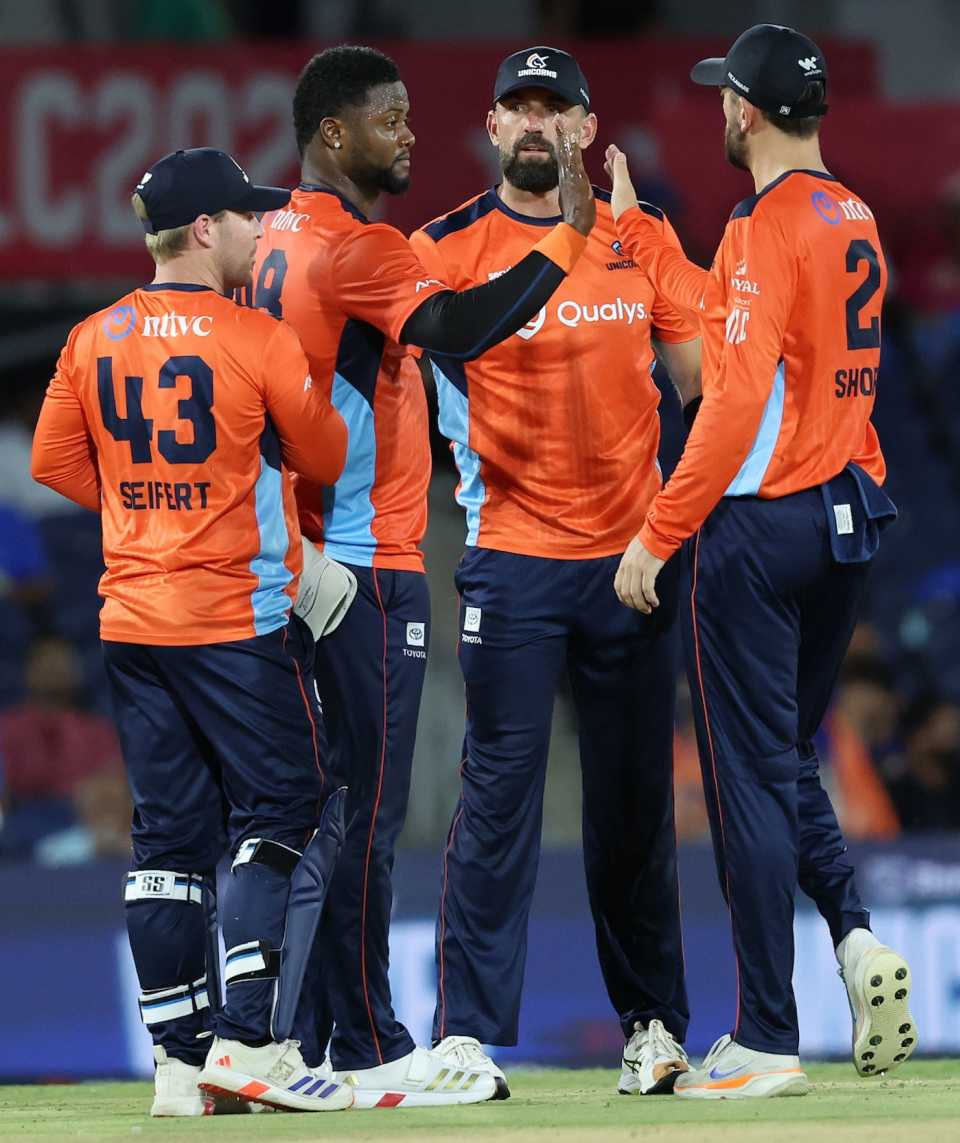 Romariop Shepherd picked up key wickets, MI New York vs San Francisco Unicorns, MLC 2025, Dallas, June 23, 2025