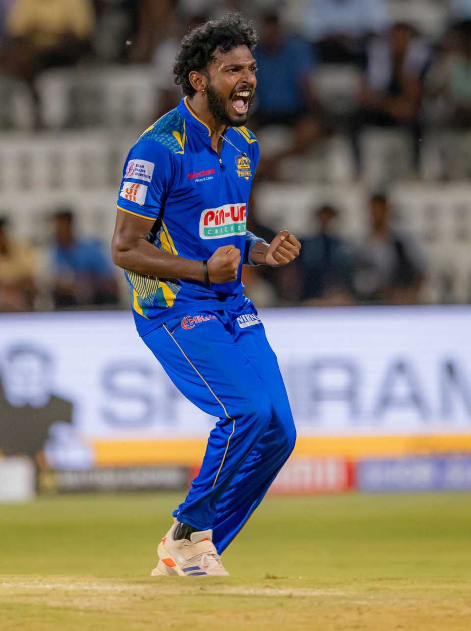 Karthik Meiyappan strikes after coming in as an Impact Player, Madurai Panthers vs Trichy Grand Cholas, TNPL 2025, Tirunelveli, June 25, 2025