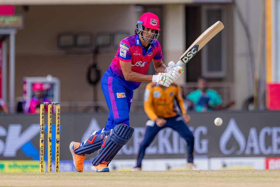 R Sai Kishore steered Tiruppur's innings with a half-century, Nellai Royal Kings vs Tiruppur Tamizhans, TNPL 2025, Dindigul, June 29, 2025