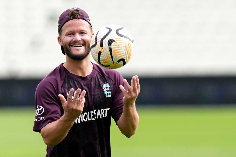 Ben Duckett is all smiles during a training session, England vs India, 2nd Test, Birmingham, July 1, 2025