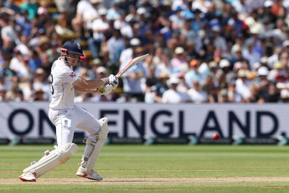 Harry Brook played some eye-catching shots, England vs India, 2nd Test, Birmingham, 3rd day, July 4, 2025