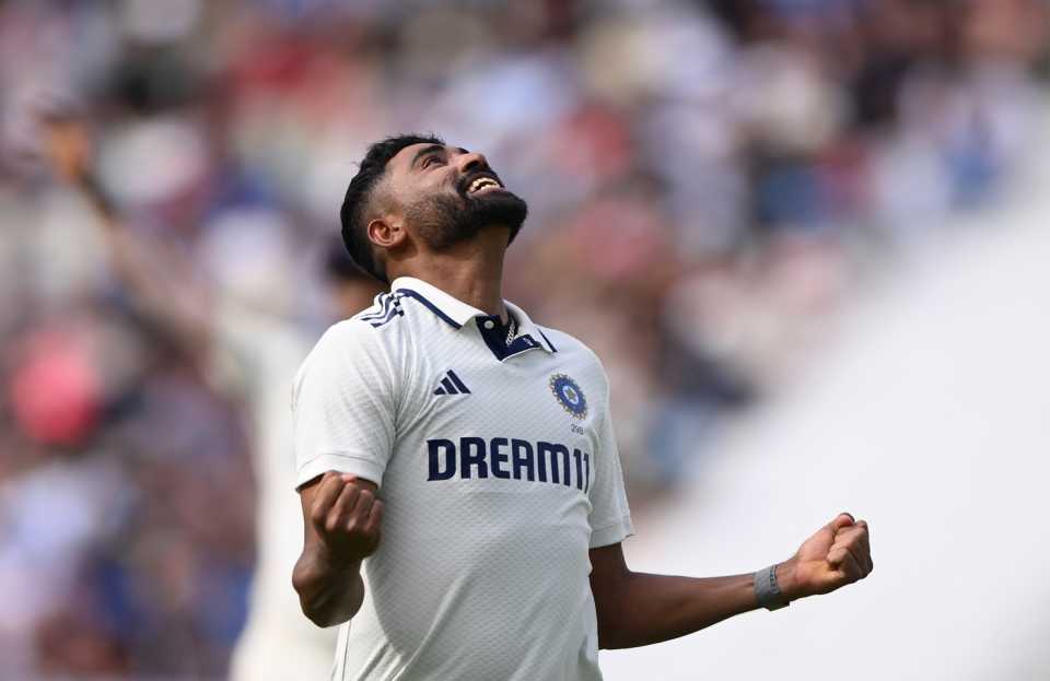 Mohammed Siraj's six wickets skittled England for 407, England vs India, 2nd Test, Birmingham, 3rd day, July 4, 2025