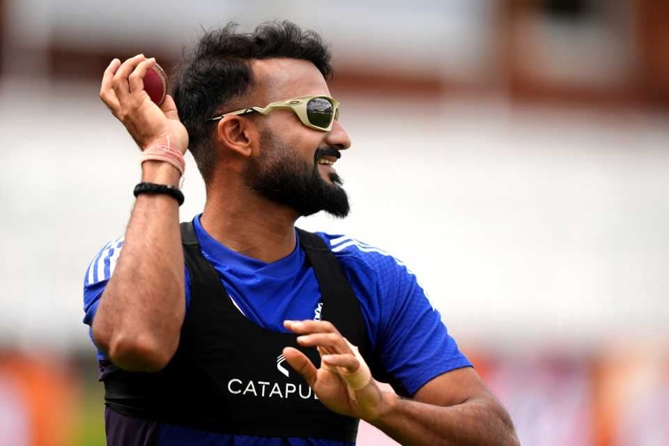 Akash Deep takes it light at practice, Lord's, July 9, 2025
