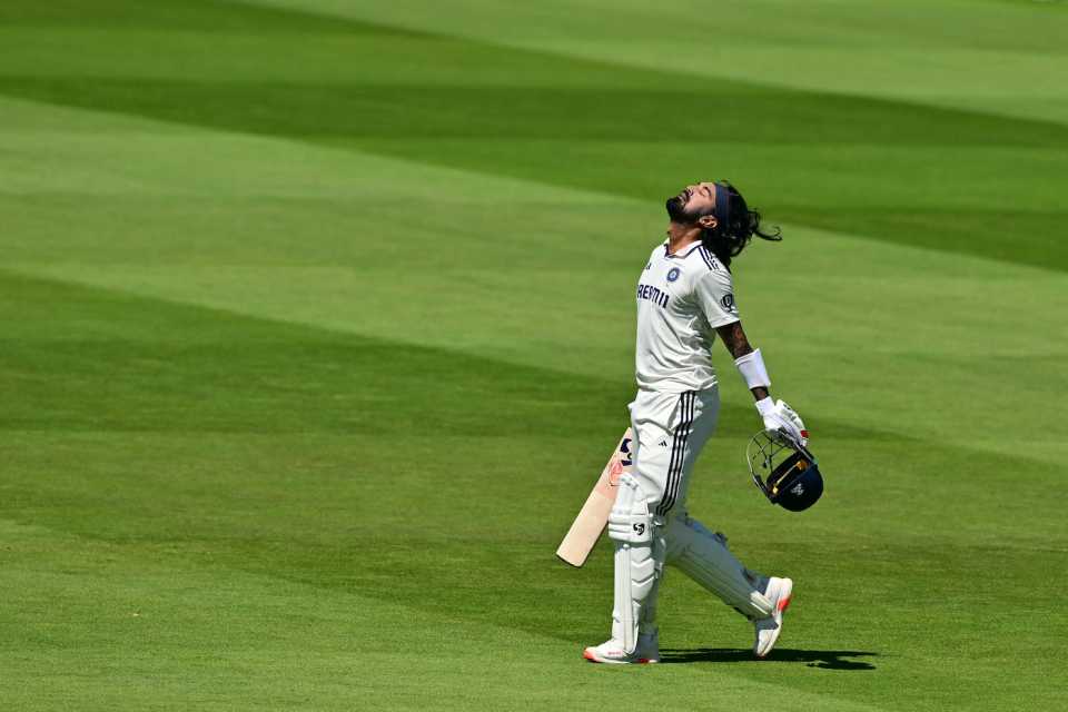 KL Rahul soaks in his second hundred in this series, England vs India, 3rd Test, Lord's, London, 3rd day, July 12, 2025
