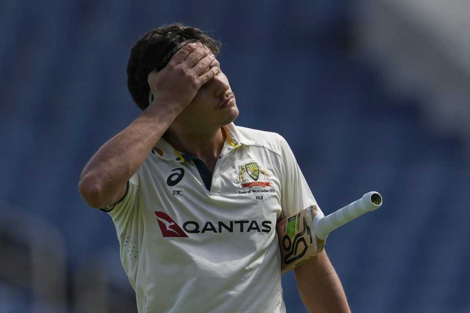 Sam Konstas' woes continued, West Indies vs Australia, 3rd Test, Kingston, Day 1, July 12, 2025