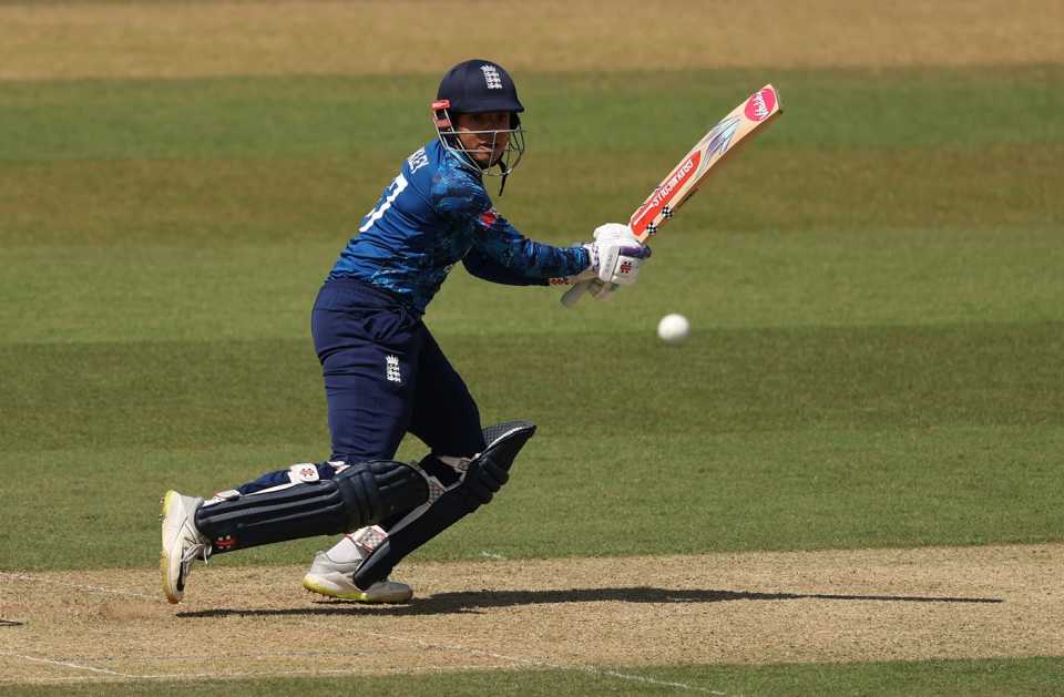 Sophia Dunkley helped rebuild for England, England vs India, 1st women's ODI, Southampton, July 16, 2025