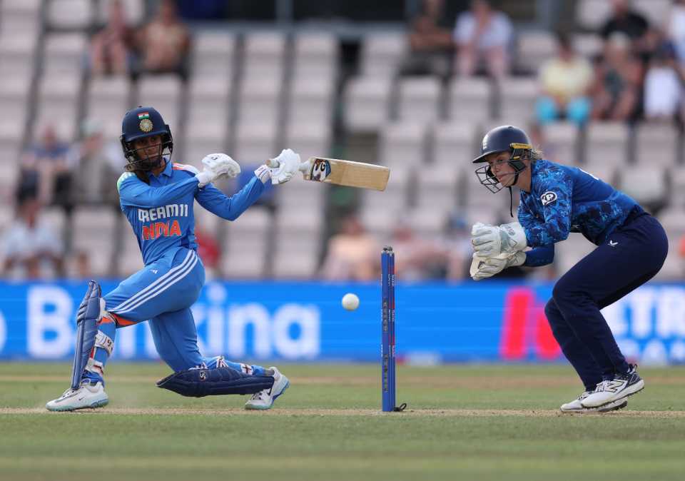 Jemimah Rodrigues helped rebuild India's innings, England vs India, 1st women's ODI, Southampton, July 16, 2025
