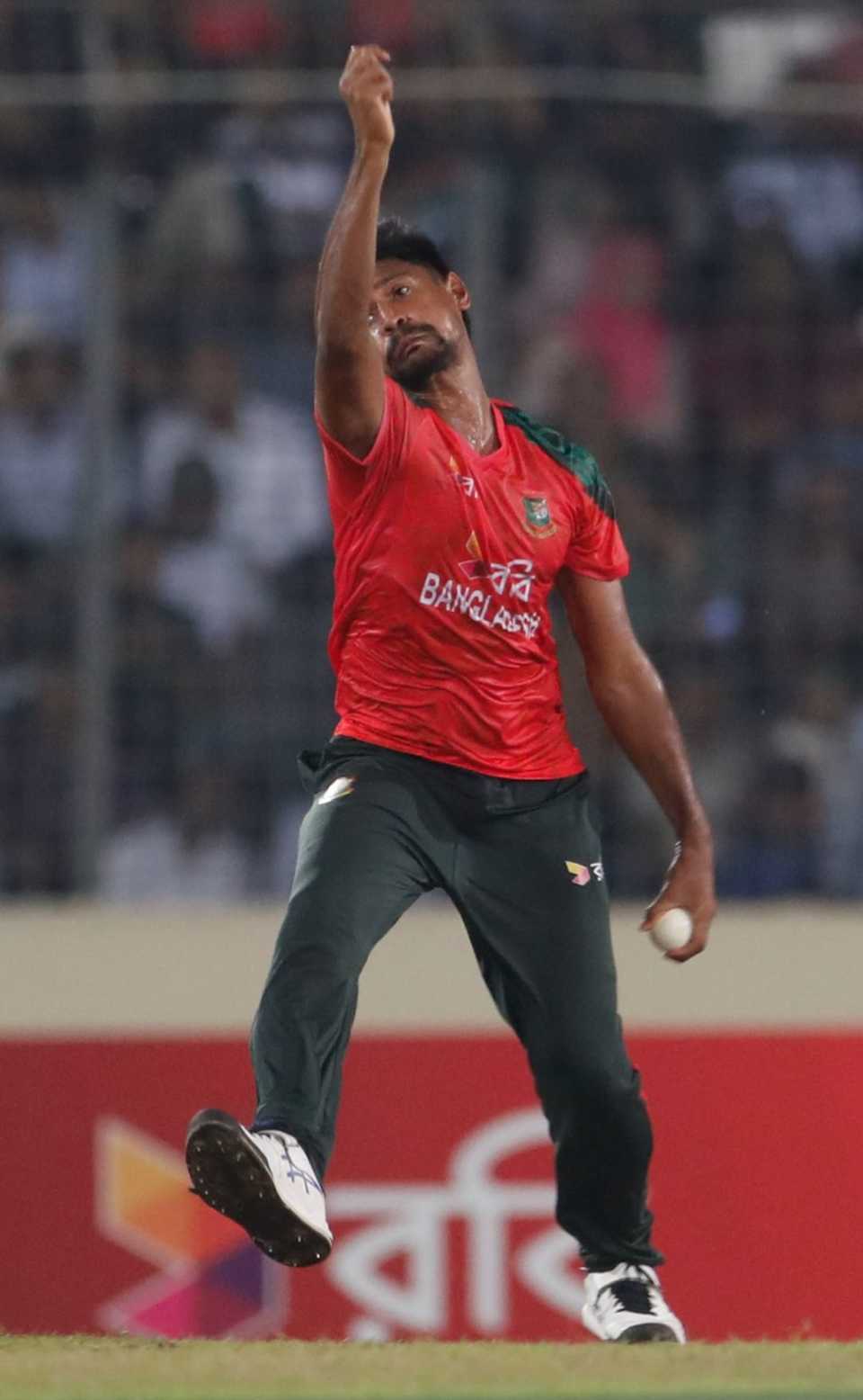Mustafizur Rahman returned outstanding figures of 4-0-6-2, Bangladesh vs Pakistan, 1st T20I, Mirpur, July 20, 2025
