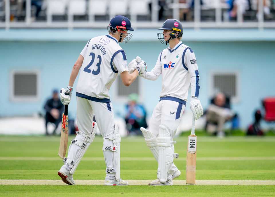 James Wharton and Will Luxton produced half-centuries for Yorkshire, Yorkshire vs Surrey, County Championship, Division One, Scarborough, July 22, 2025