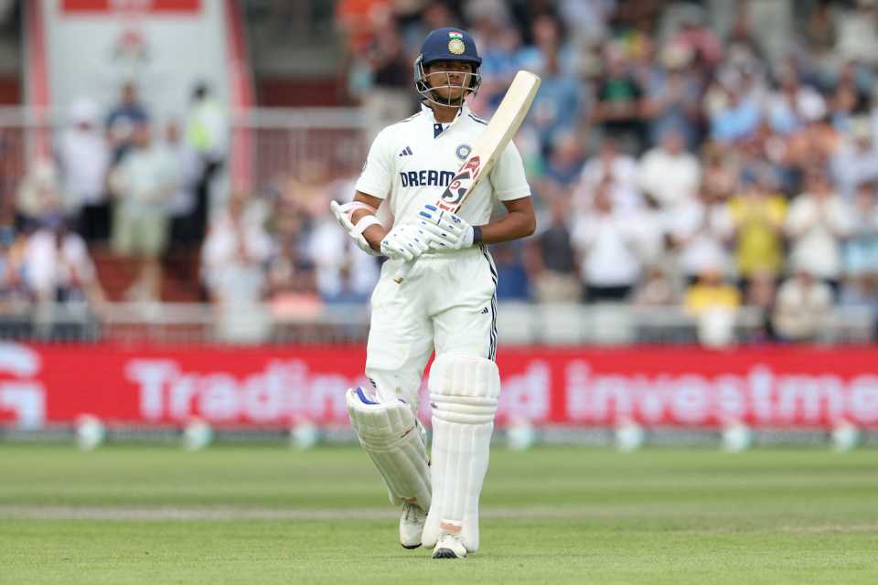 Yashasvi Jaiswal edged a flick to slip, England vs India, 4th Test, Manchester, 4th day, July 26, 2025