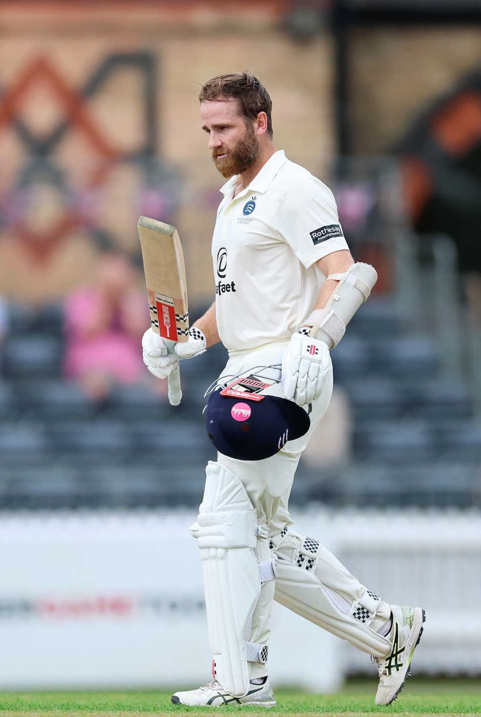 Kane Williamson scored an unbeaten hundred, Gloucestershire vs Middlesex, County Championship, Cheltenham, 1st day, July 29, 2025